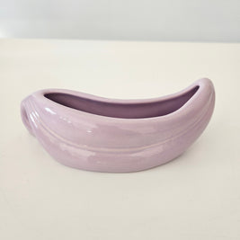 Crescent lilac table vase arrangement