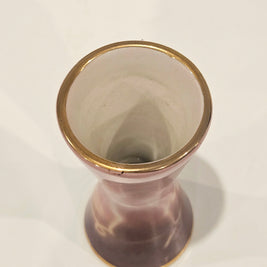 Pink fish art bud vase arrangement