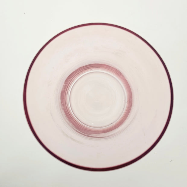 Pink cylindrical vase