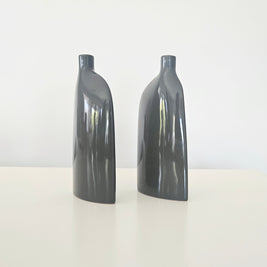 Slim grey abstract vase arrangement