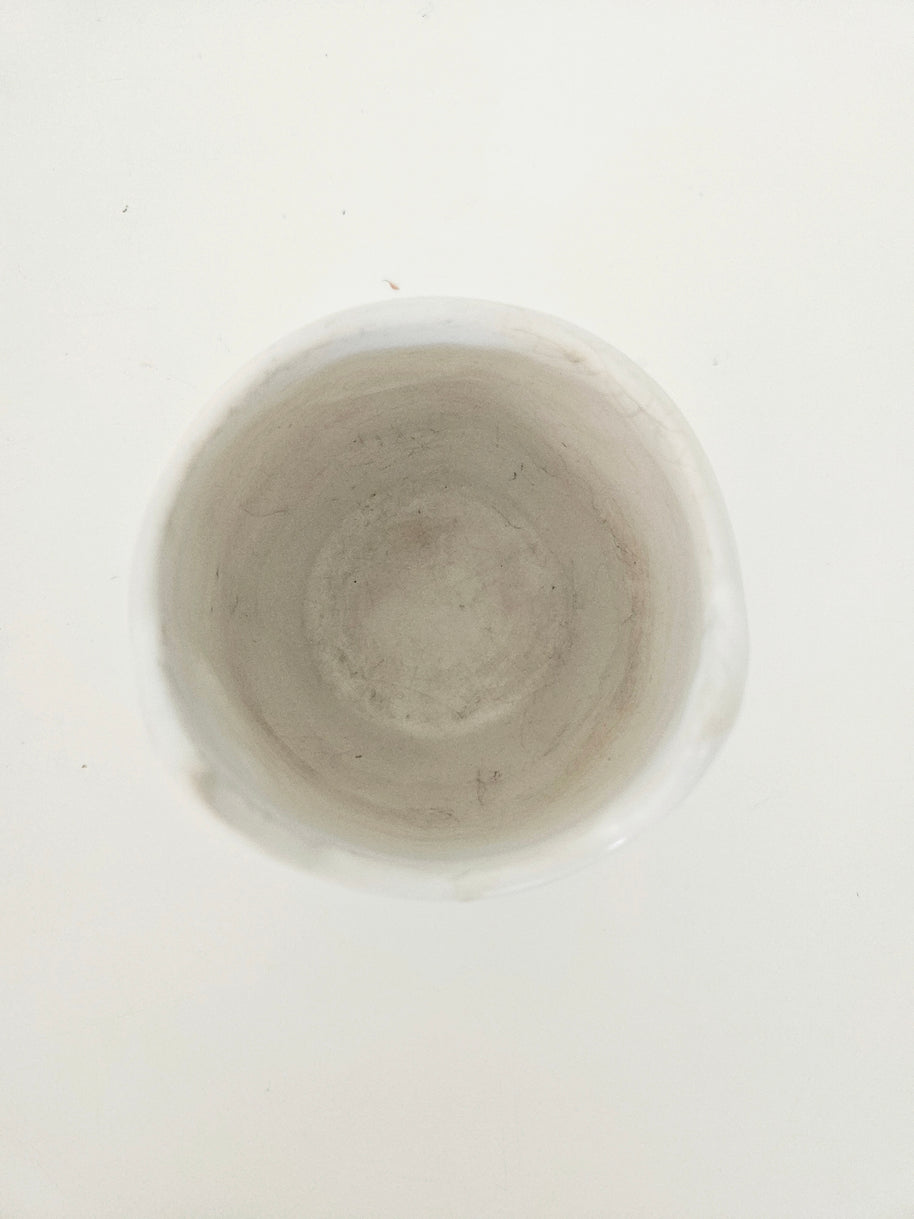 Top down view of a pot