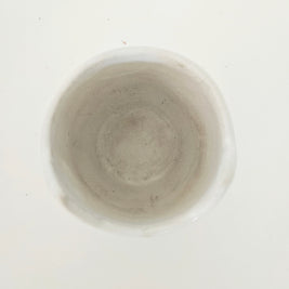 Top down view of a pot