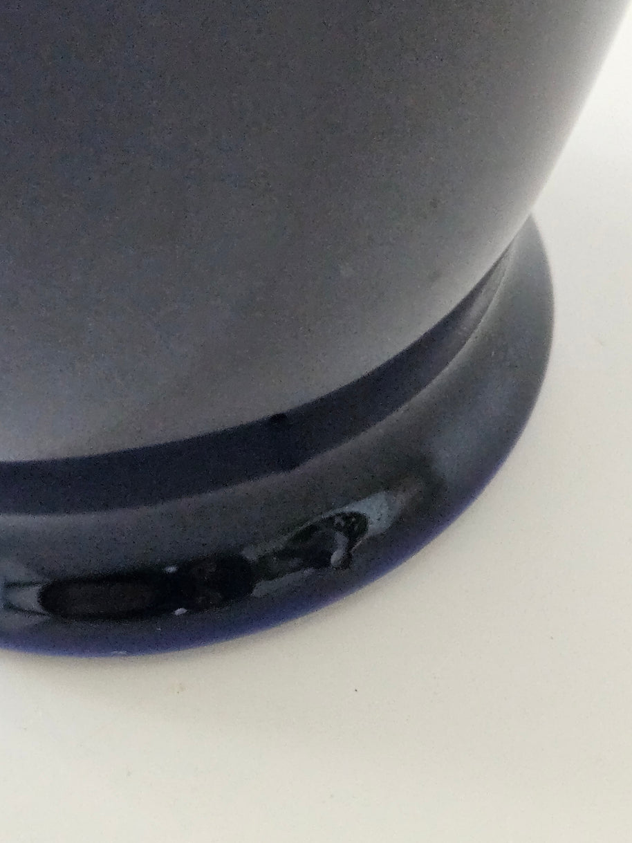 Close up of damage to a vase