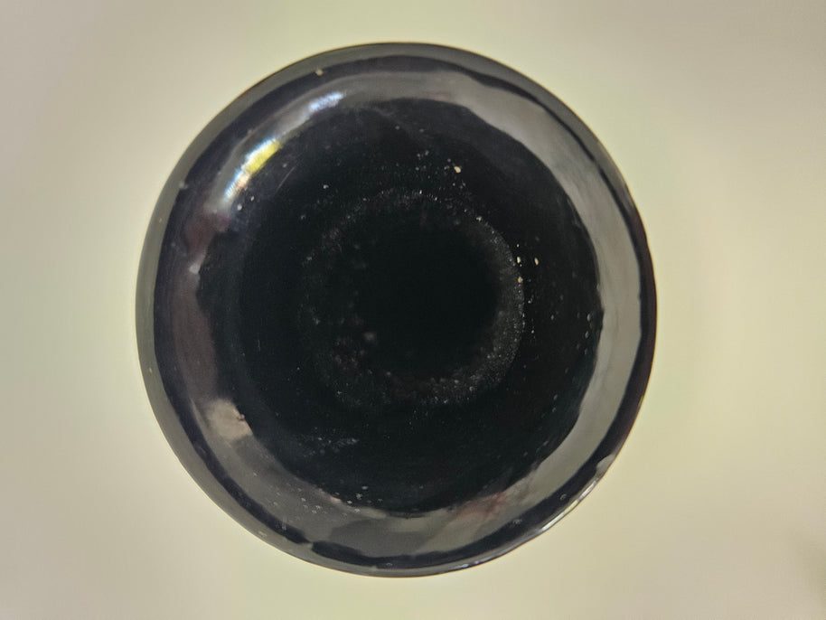 Top down view of a vase