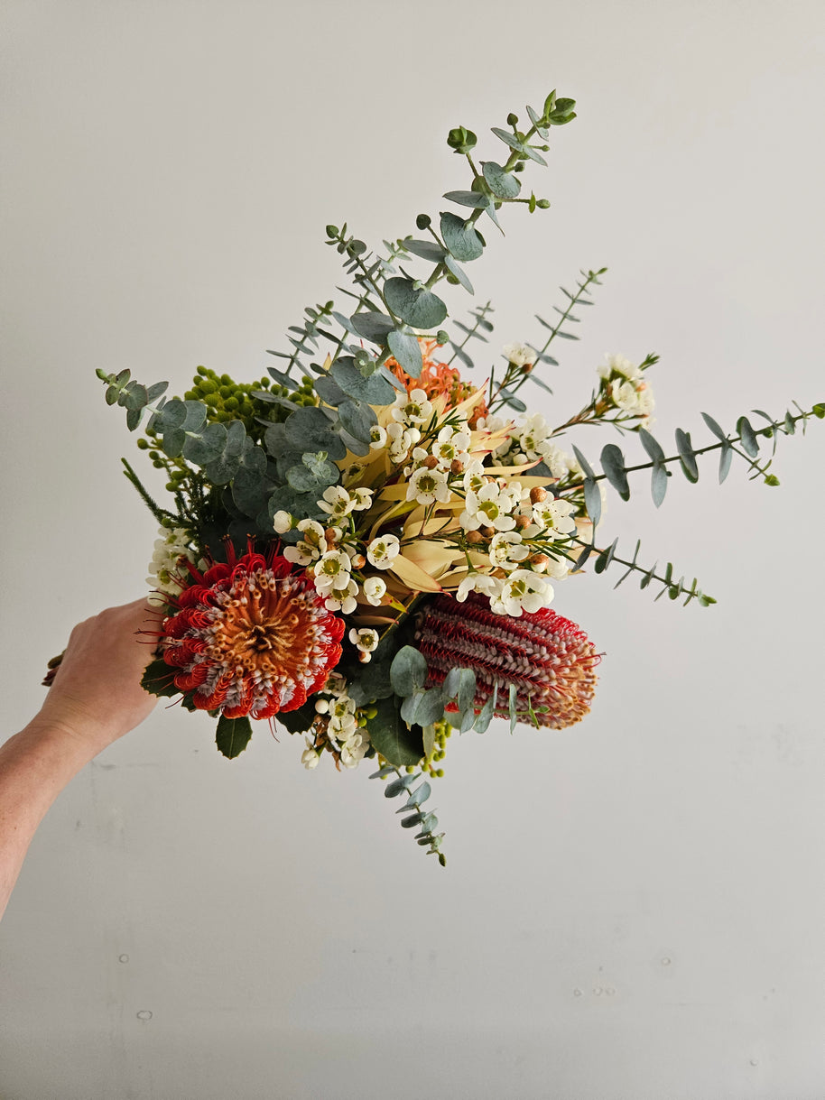 Vibrant native bouquet