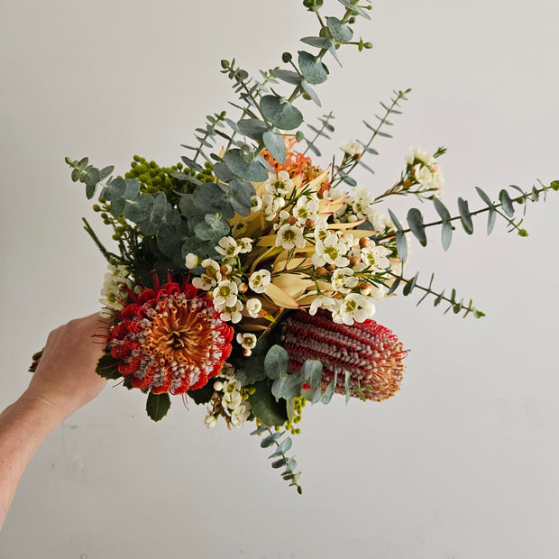 Vibrant native bouquet
