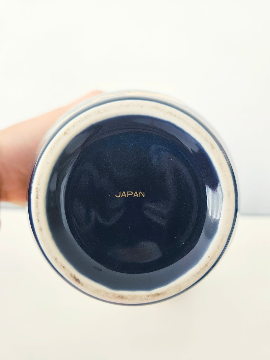 view of base of vase saying 'Japan'