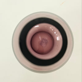 purple vase top down view